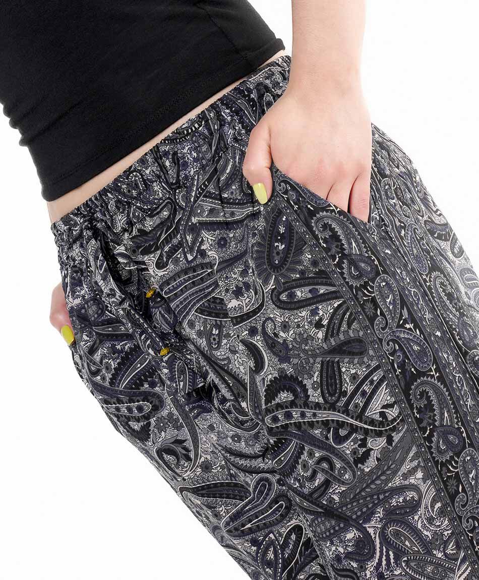 Pantal&oacute;n mujer estampado paisley