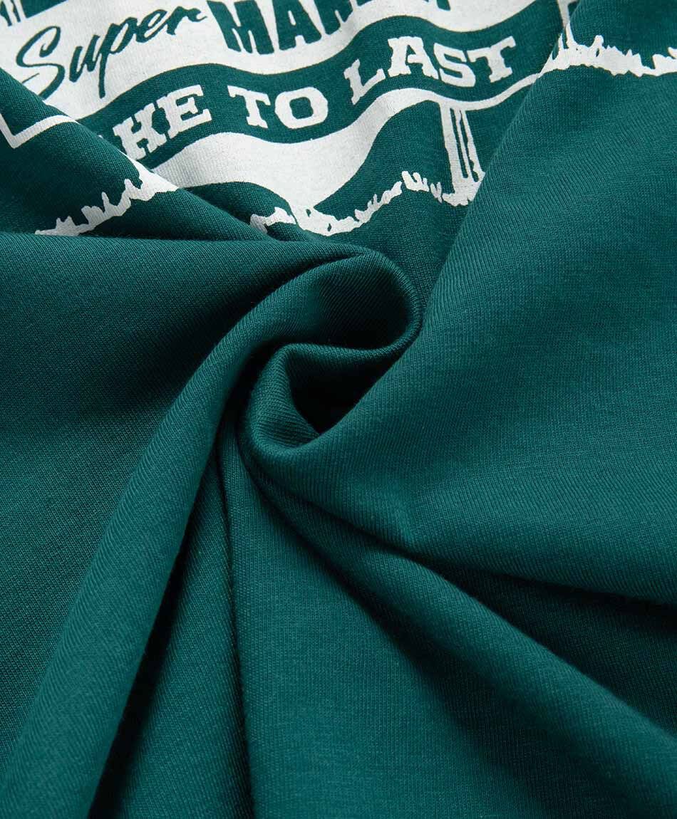 Remera hombre doble print vintage