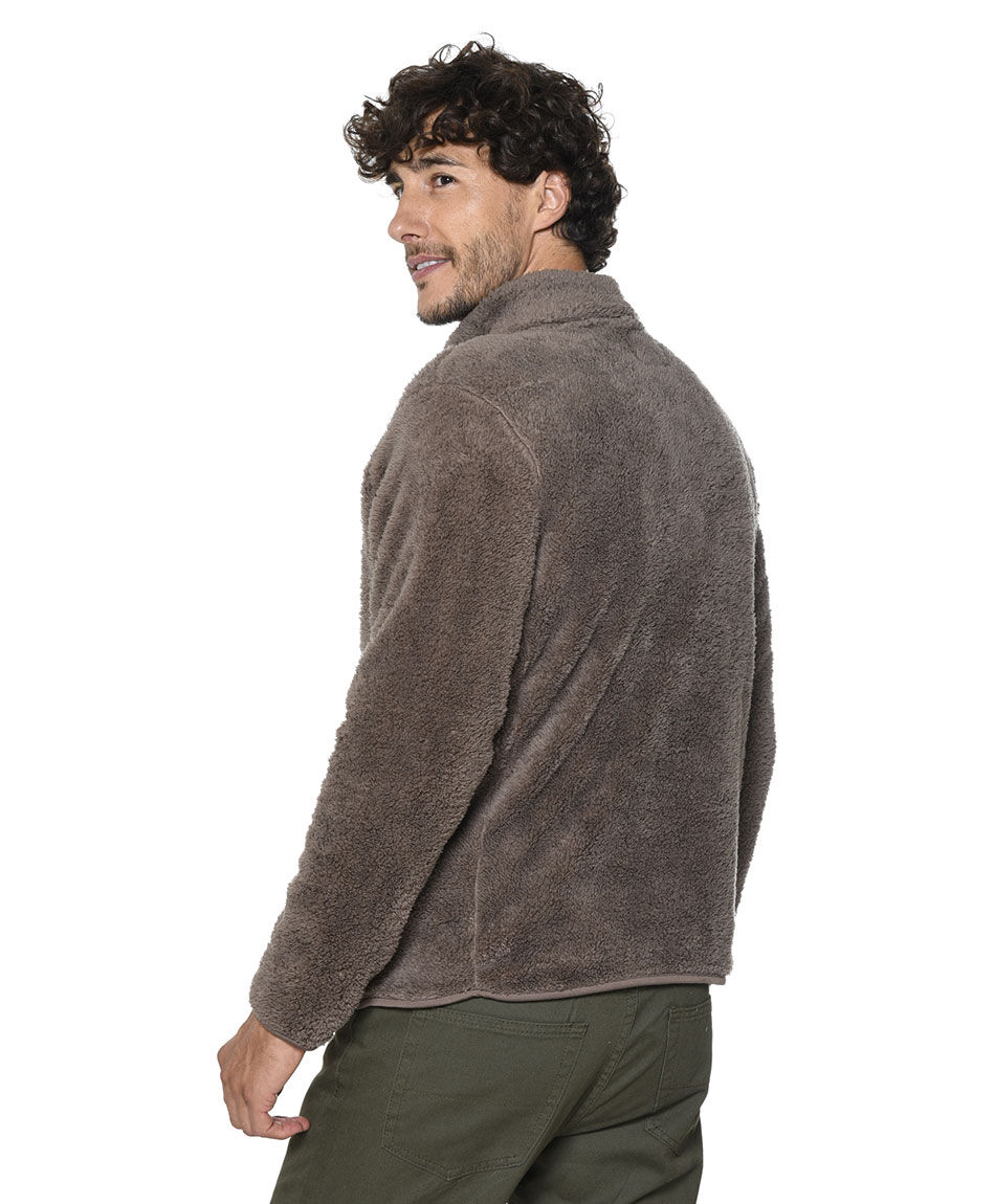 Poleron coral cierre