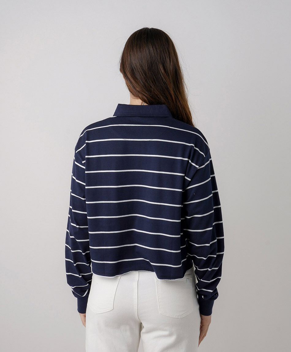 Buzo mujer lineas polo