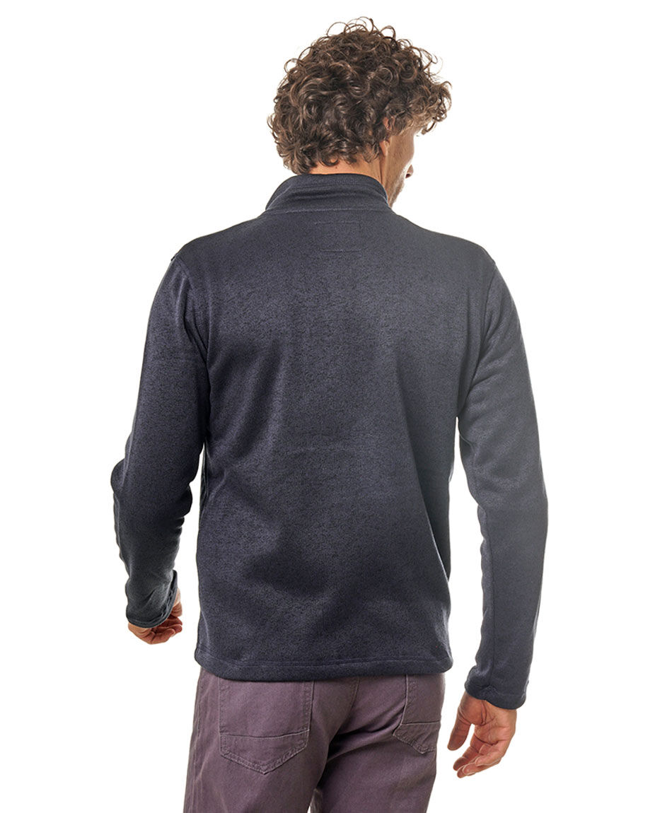 Poleron hombre full zipper