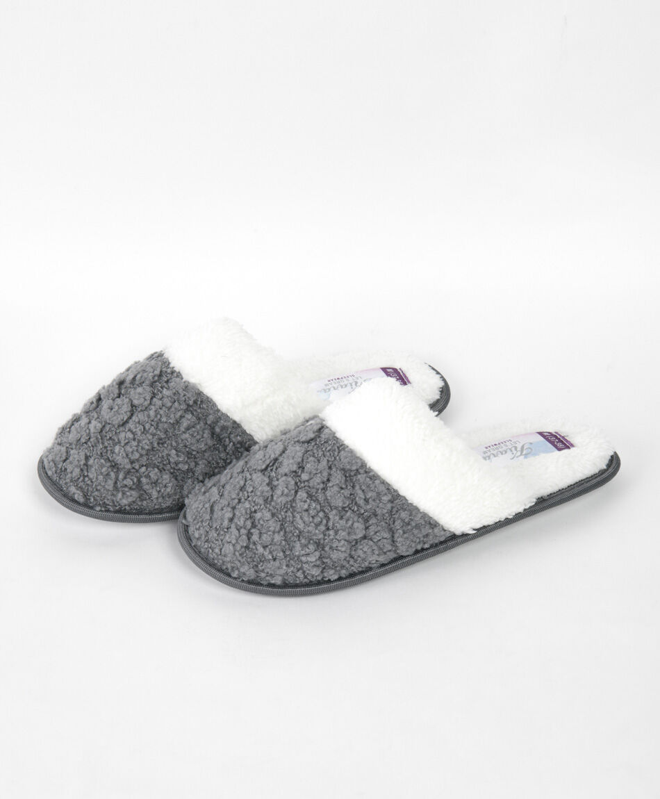 Pantufla mujer jacquard
