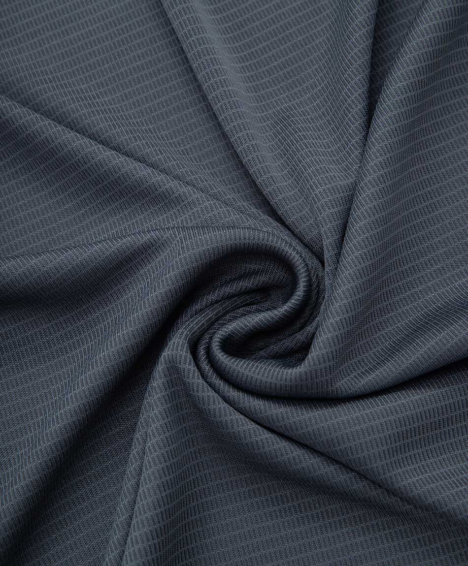Polera deportiva hombre lisa gris