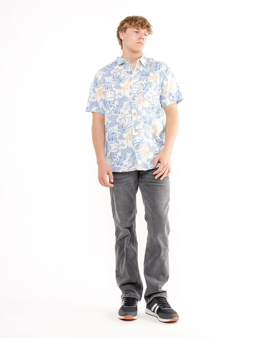 Camisa hombre floreada