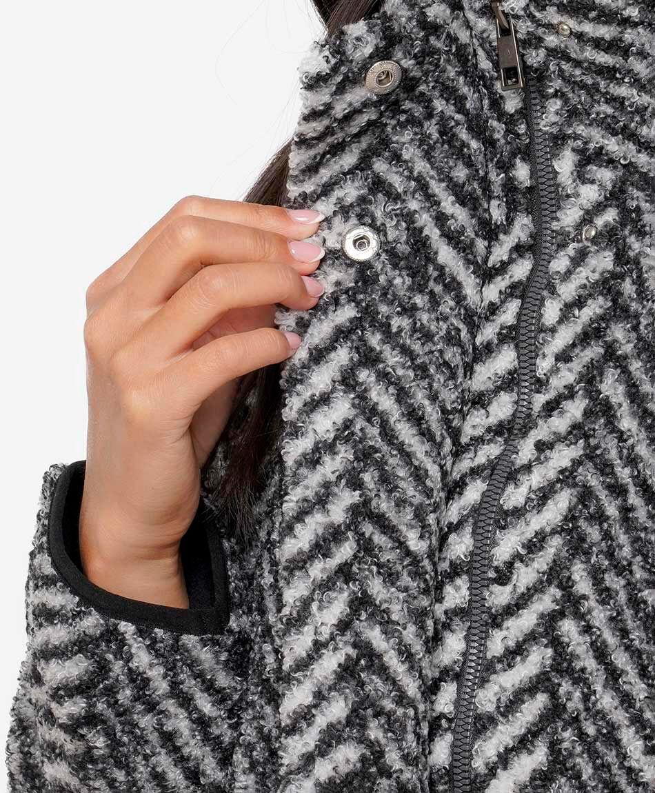 Campera mujer zigzag