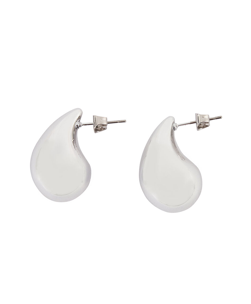 Aros mujer gota silver