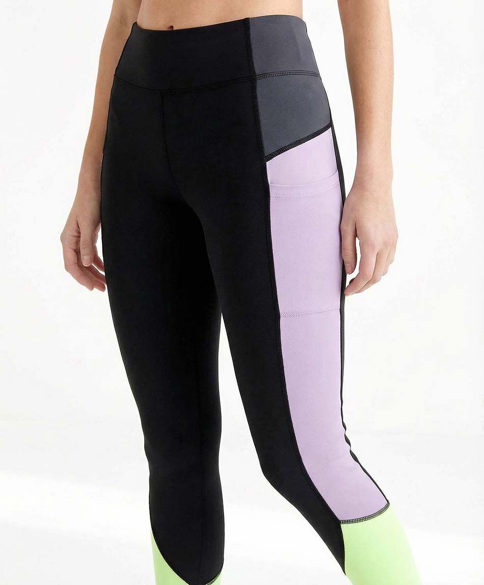 Calza deportiva mujer tricolor