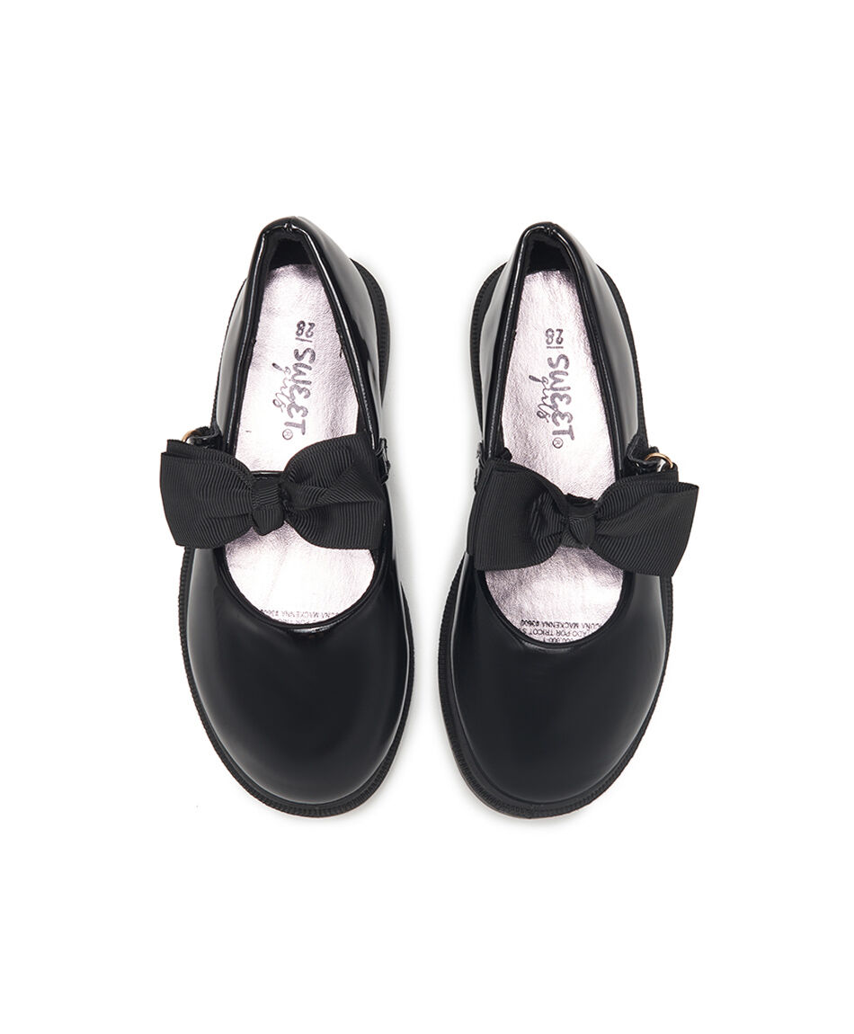 Zapato infantil (26 a 31) charol cinta