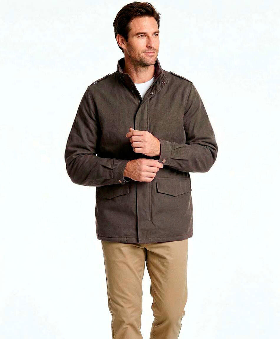 Campera hombre cuello cerrado