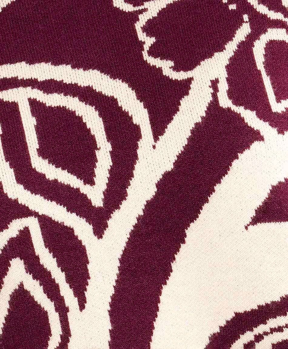 Sweater mujer dise&ntilde;o bot&aacute;nico