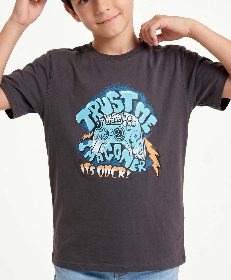 Remera ni&ntilde;o gamer