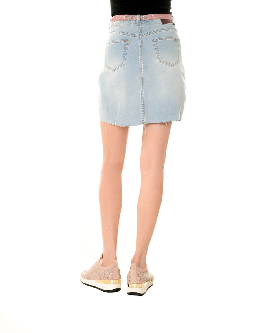 Mini denim lazo patsh