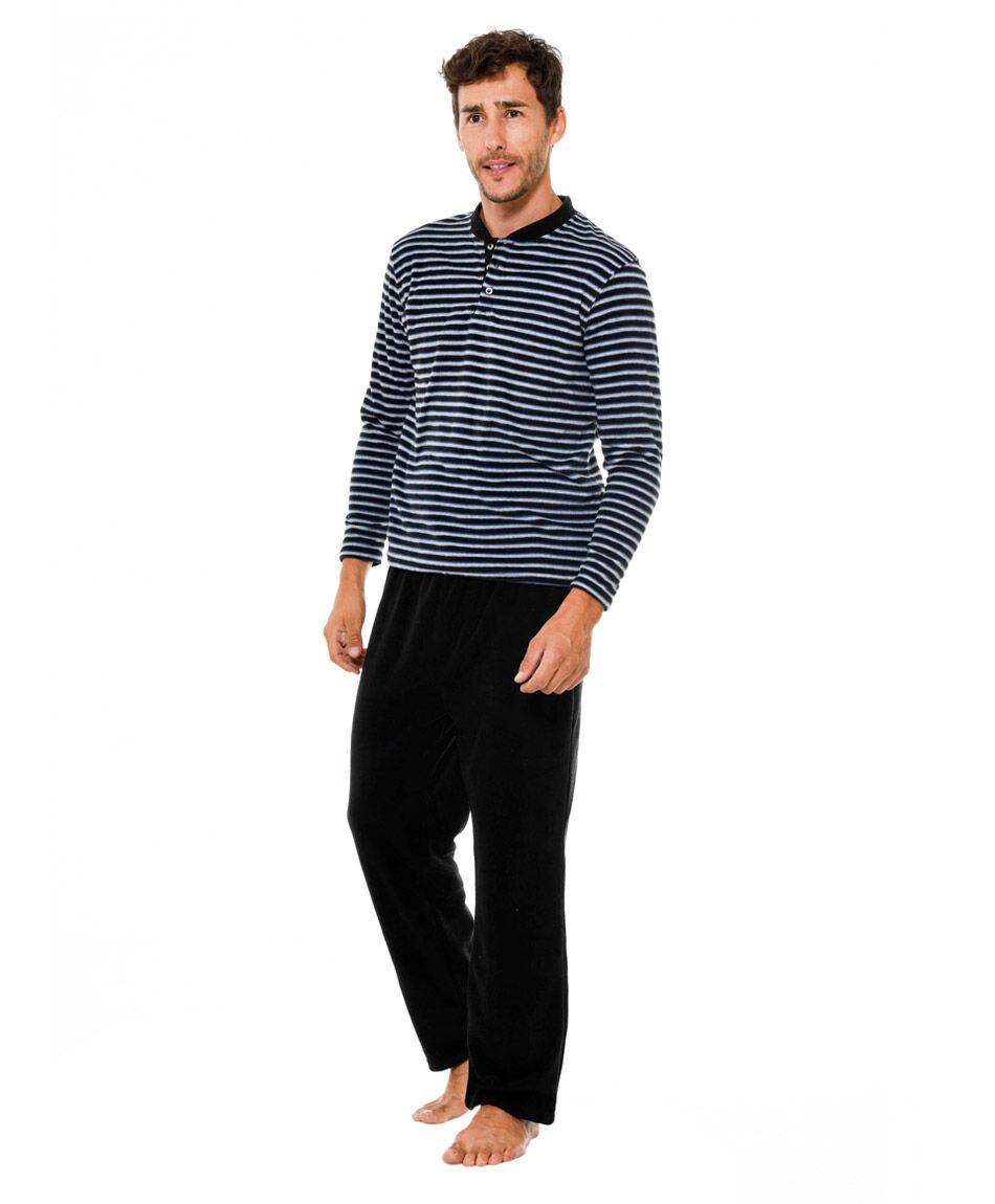 Pijama polar botones