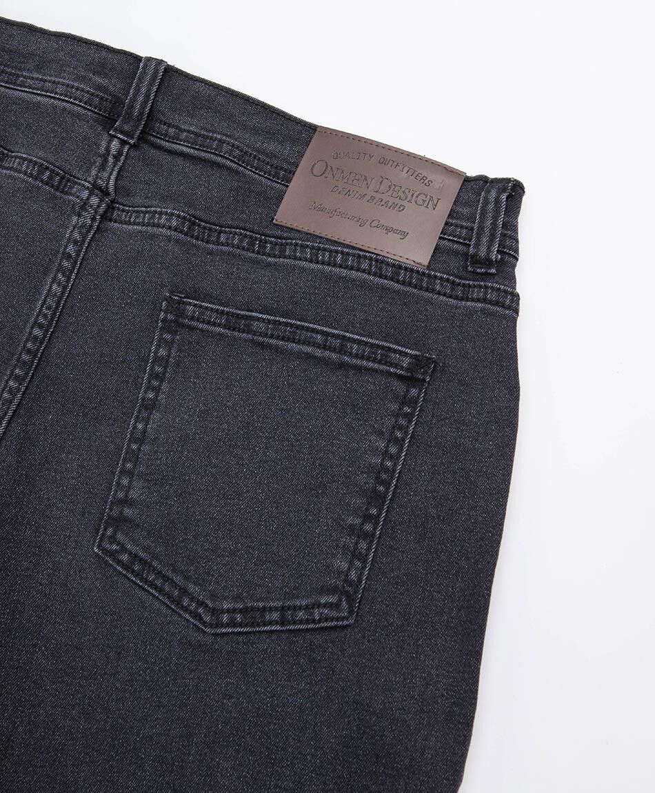Short hombre denim negro