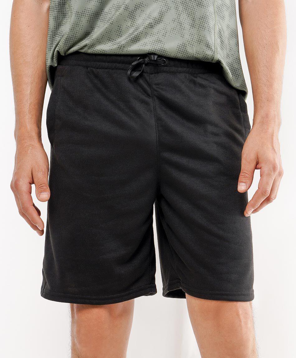 Short deportivo hombre black
