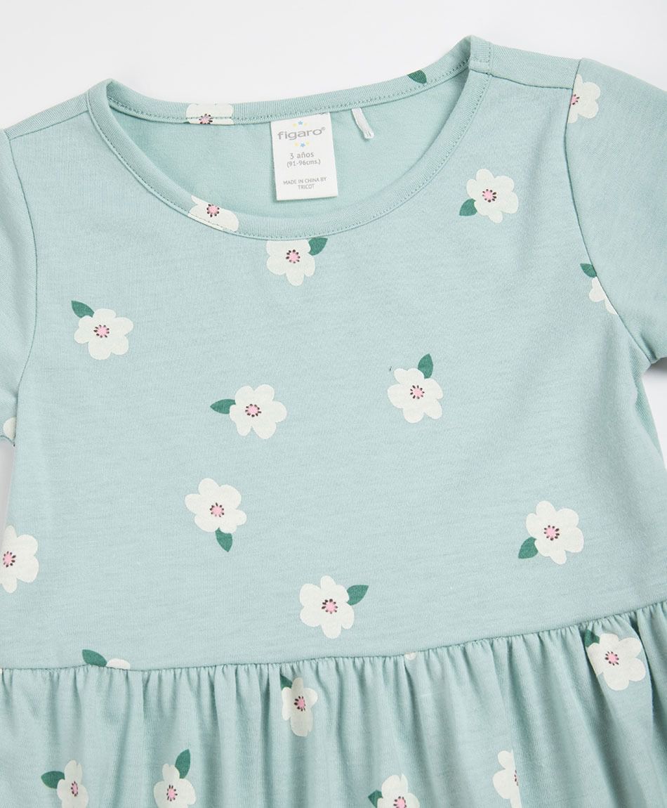 Vestido beb&eacute; florcitas