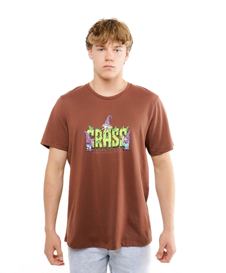 Remera hombre grass