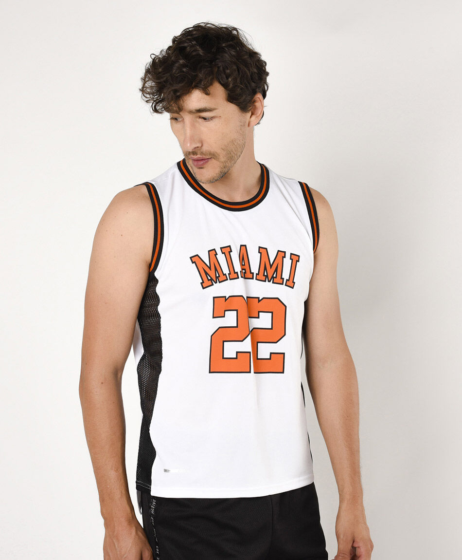 Polera deportiva hombre miami sin mangas