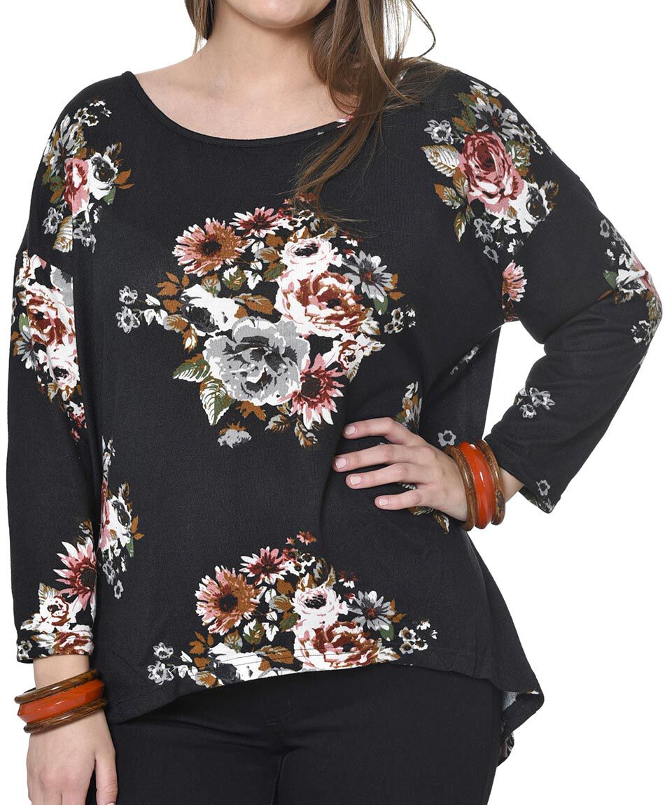 Polera estampada