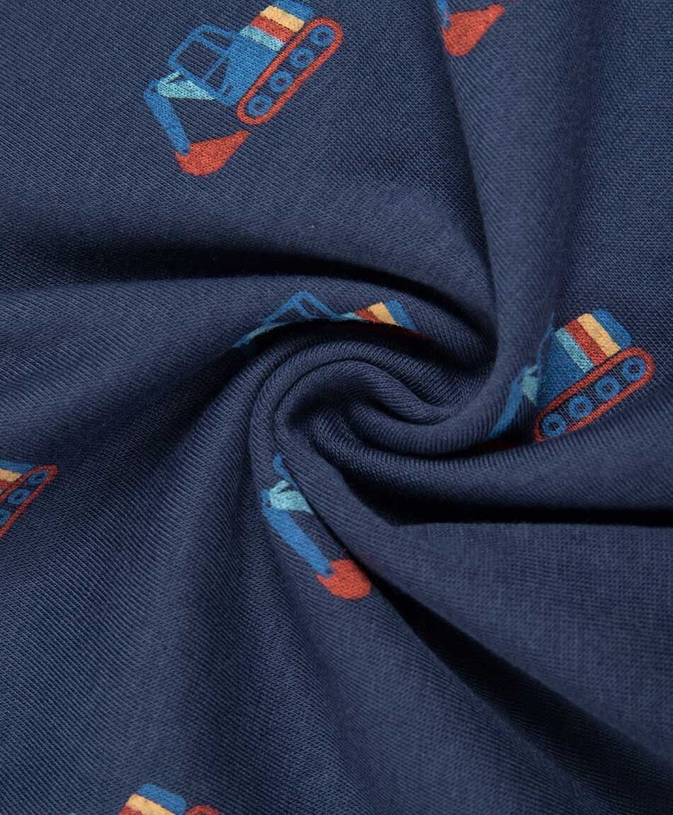 Remera beb&eacute; manga larga camiones