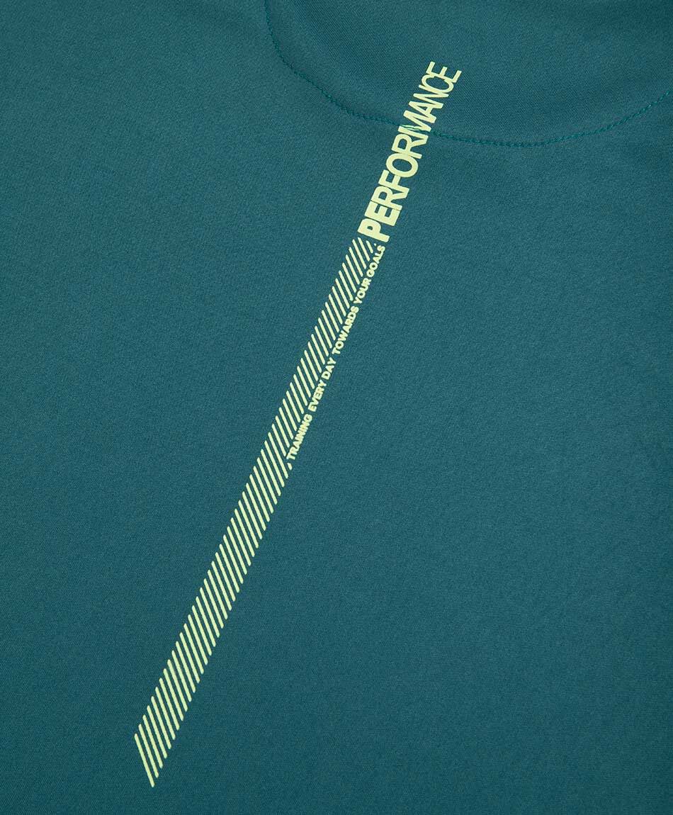 Remera deportiva hombre bloques