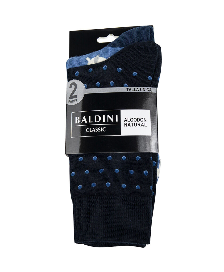 Pack 2 medias hombre dise&ntilde;o foca