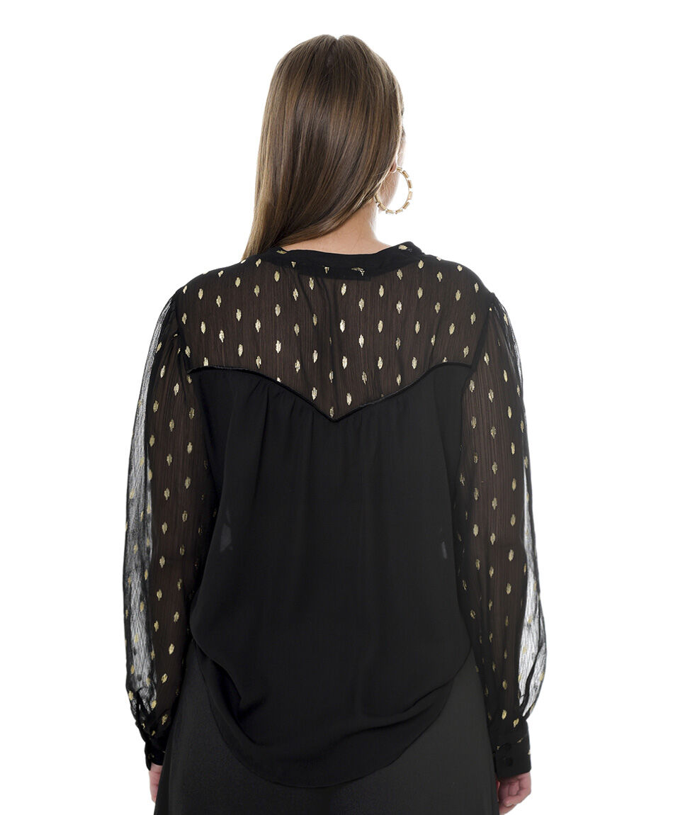 Blusa brillos