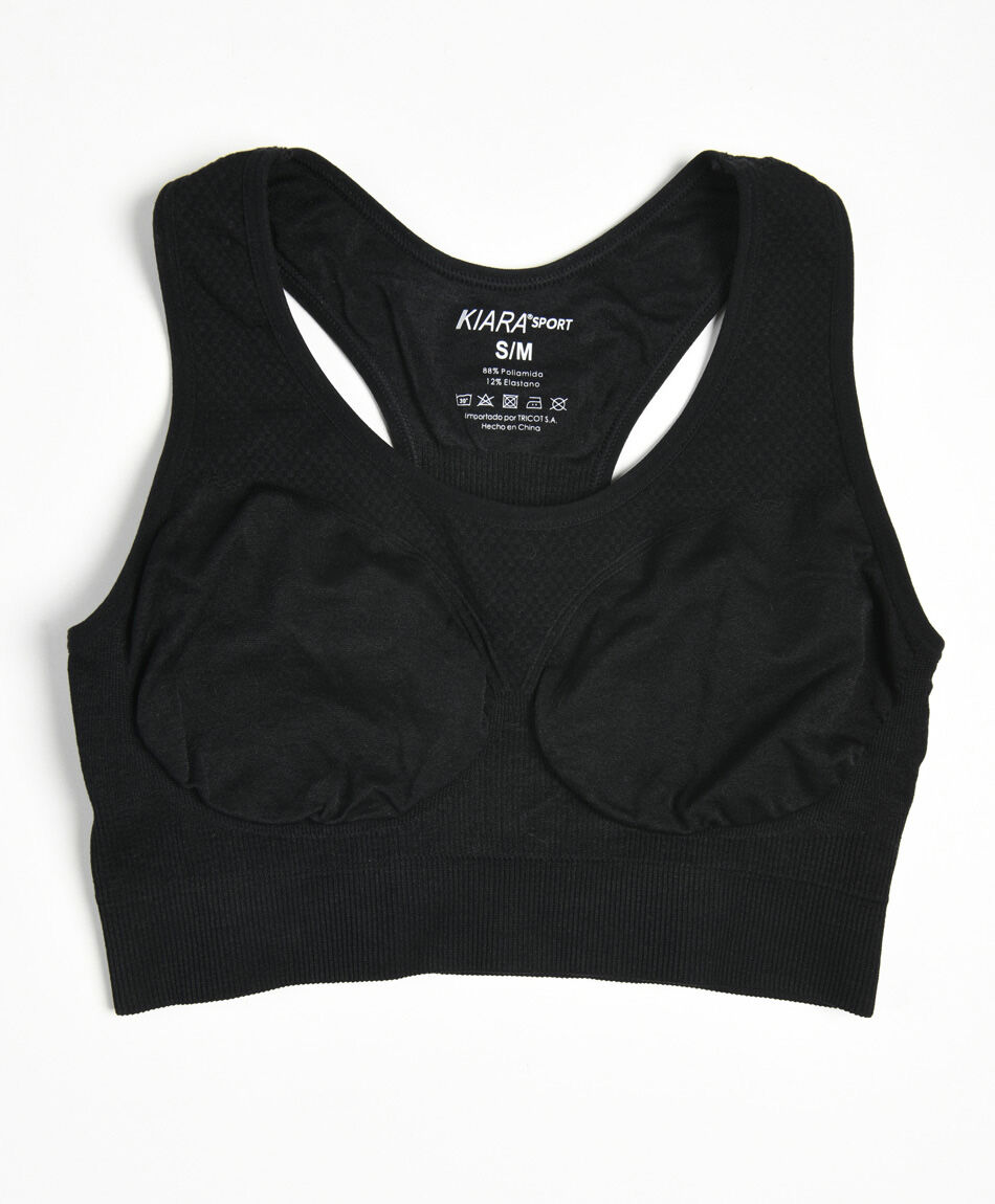 Peto deportivo mujer negro