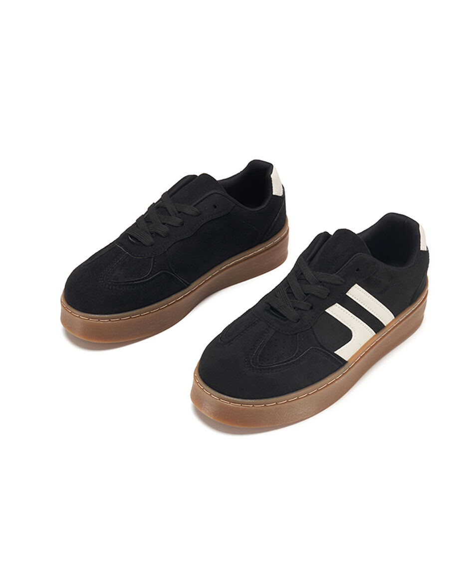 Zapatilla mujer vintage black