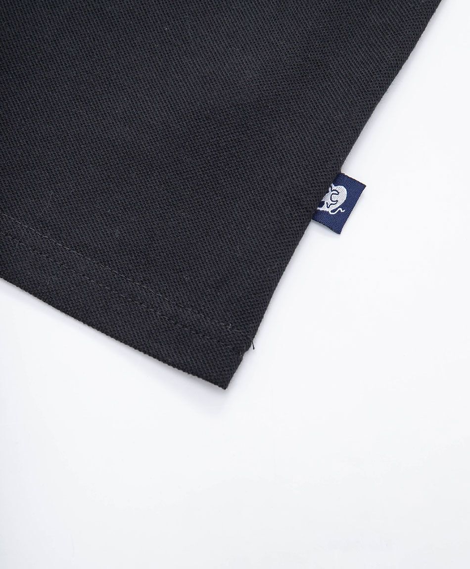 Remera hombre polo negra