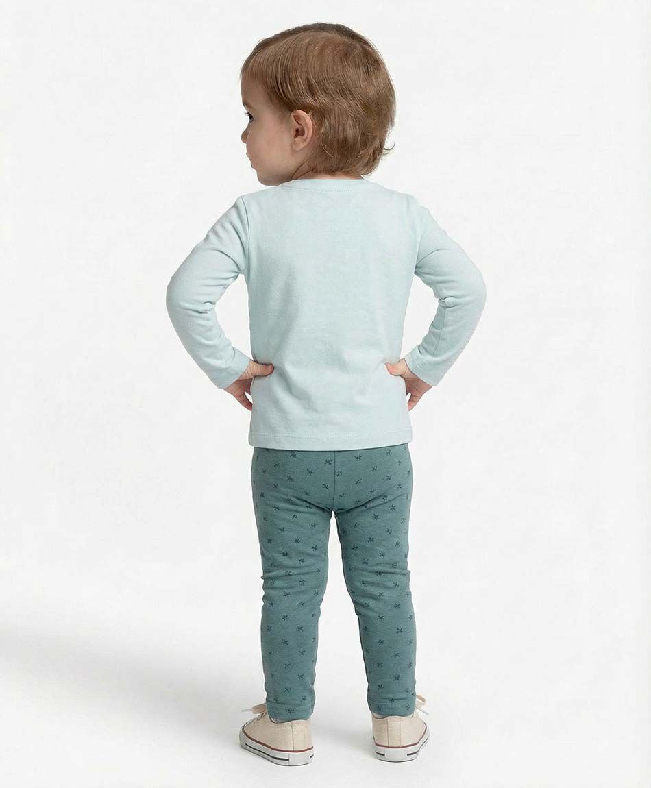 Leggins beb&eacute; estampado mo&ntilde;o