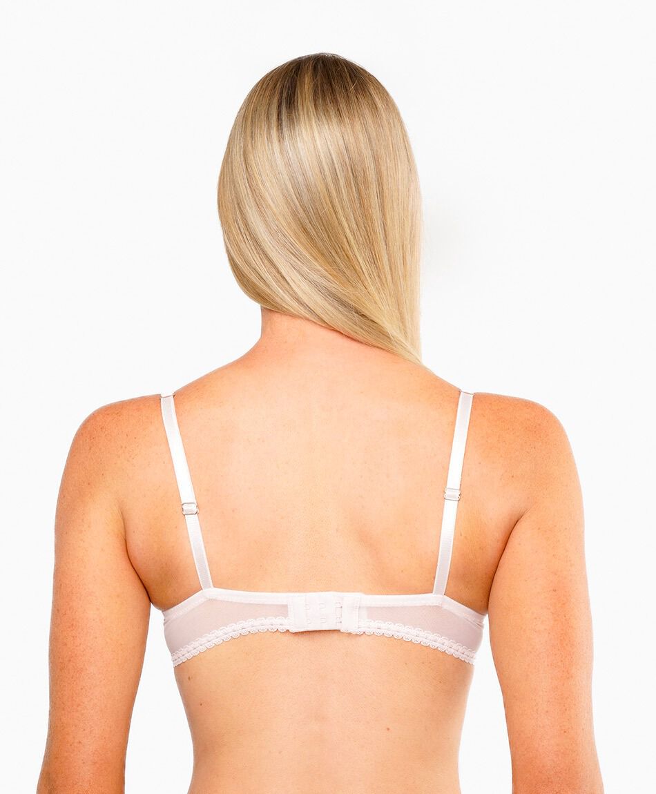 Corpi&ntilde;o mujer flores bordadas