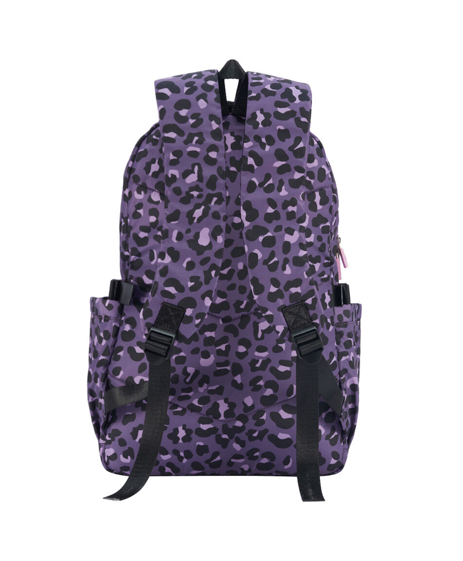 Mochila escolar animal print