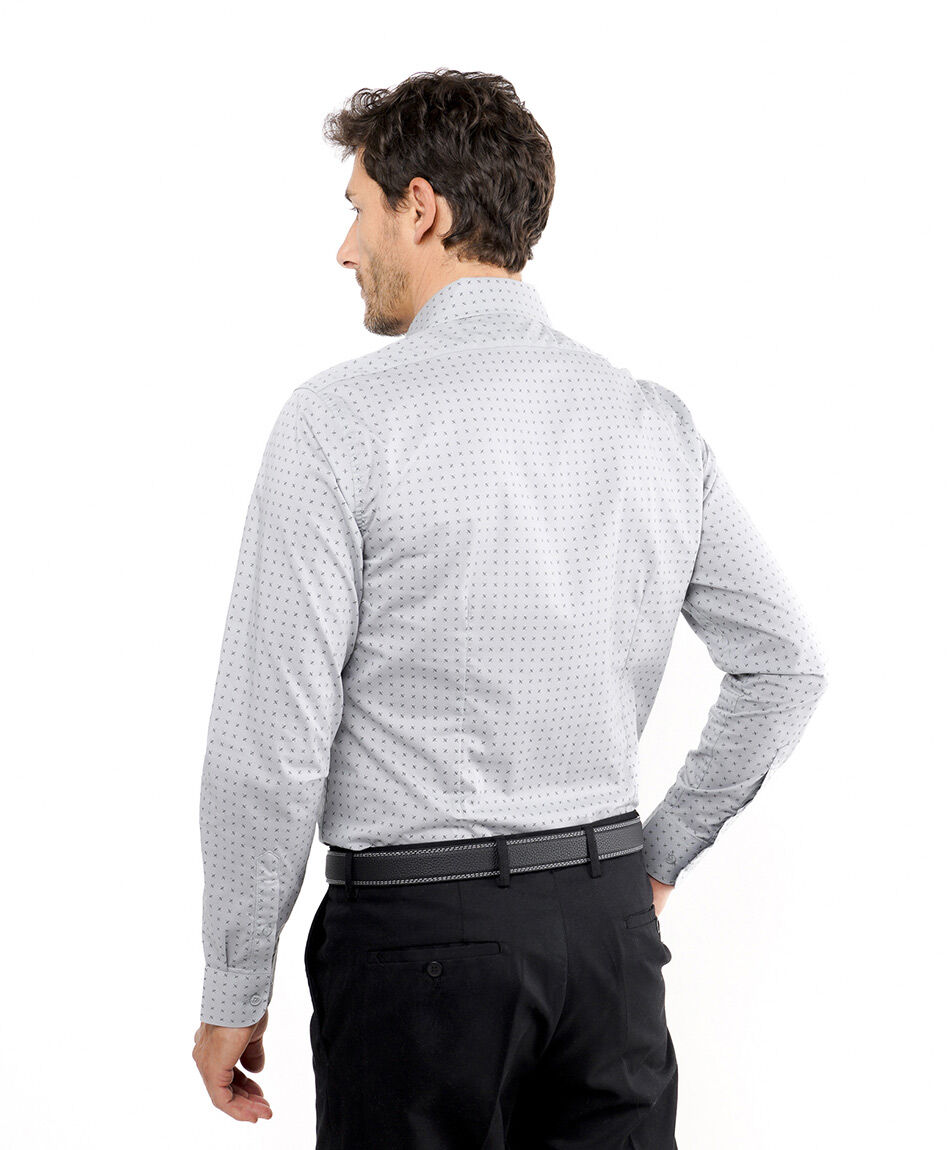 Camisa hombre formal dise&ntilde;o cuadros