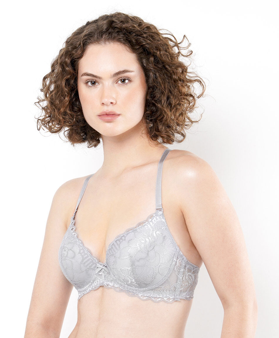 Corpi&ntilde;o mujer encaje floral