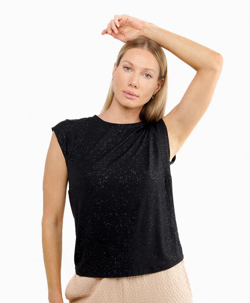 Remera mujer golden spark