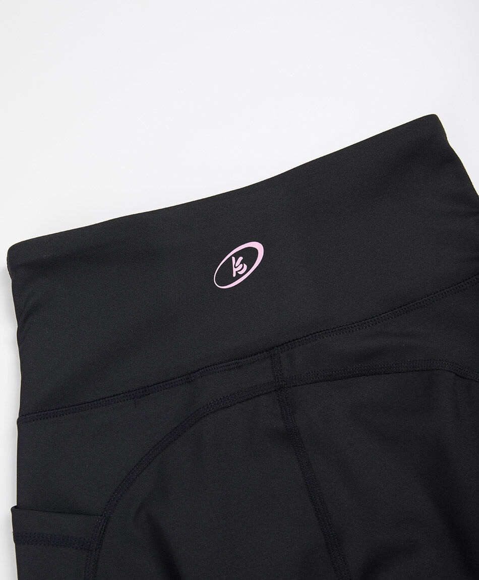 Calza deportiva mujer malla bicolor