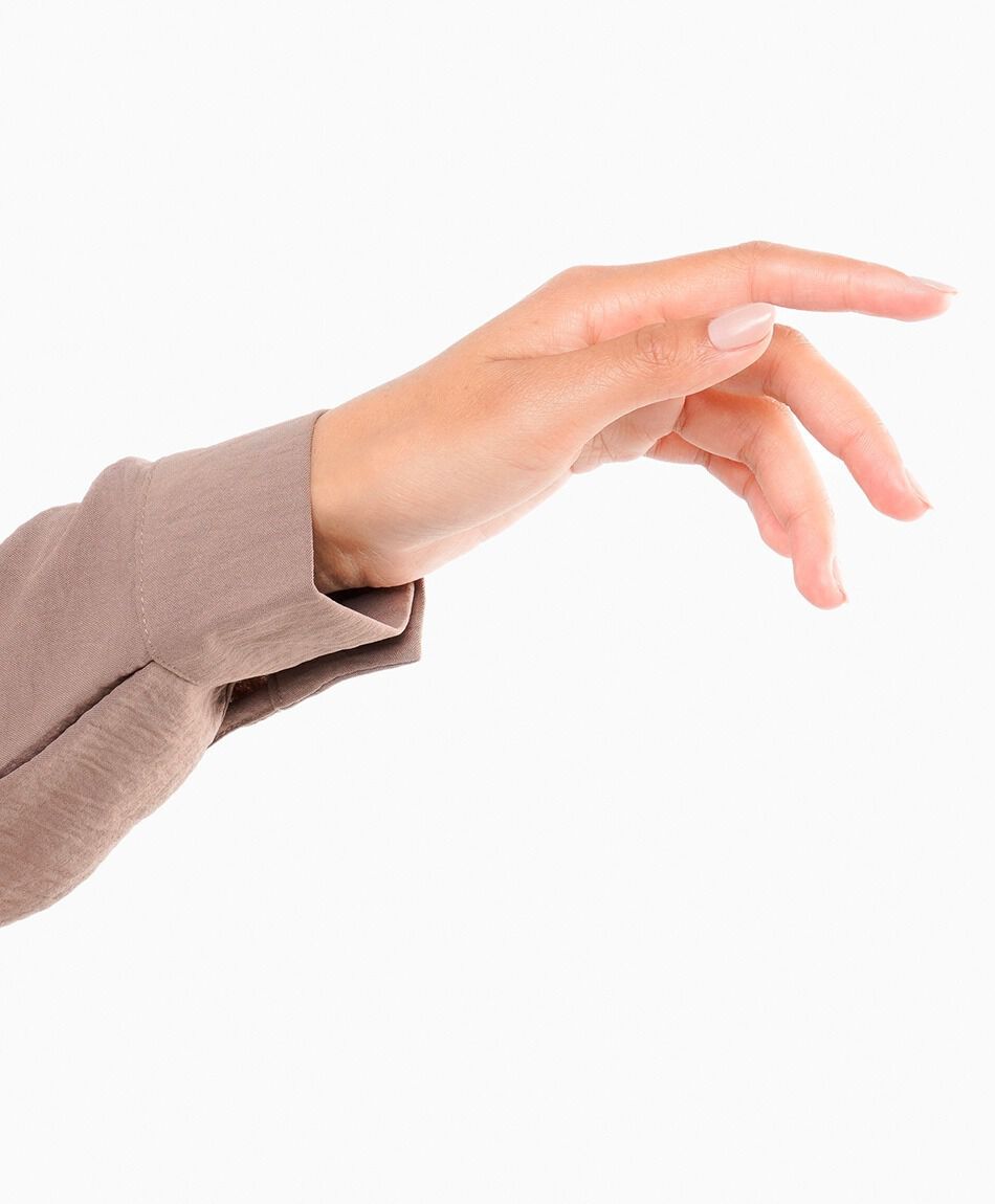 Camisa mujer camisera chocolate