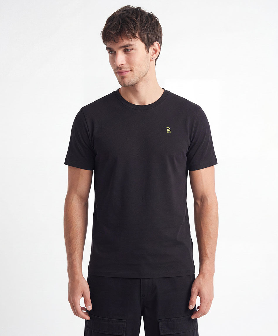 Remera hombre doble estampado red hot