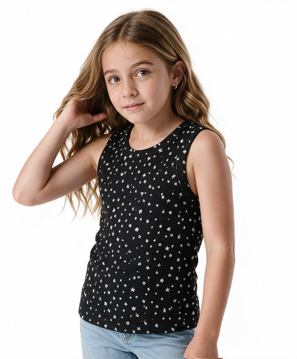 Remera ni&ntilde;a estrellas