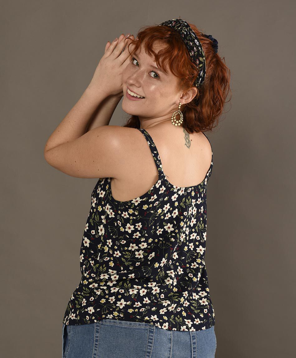 Blusa estampada