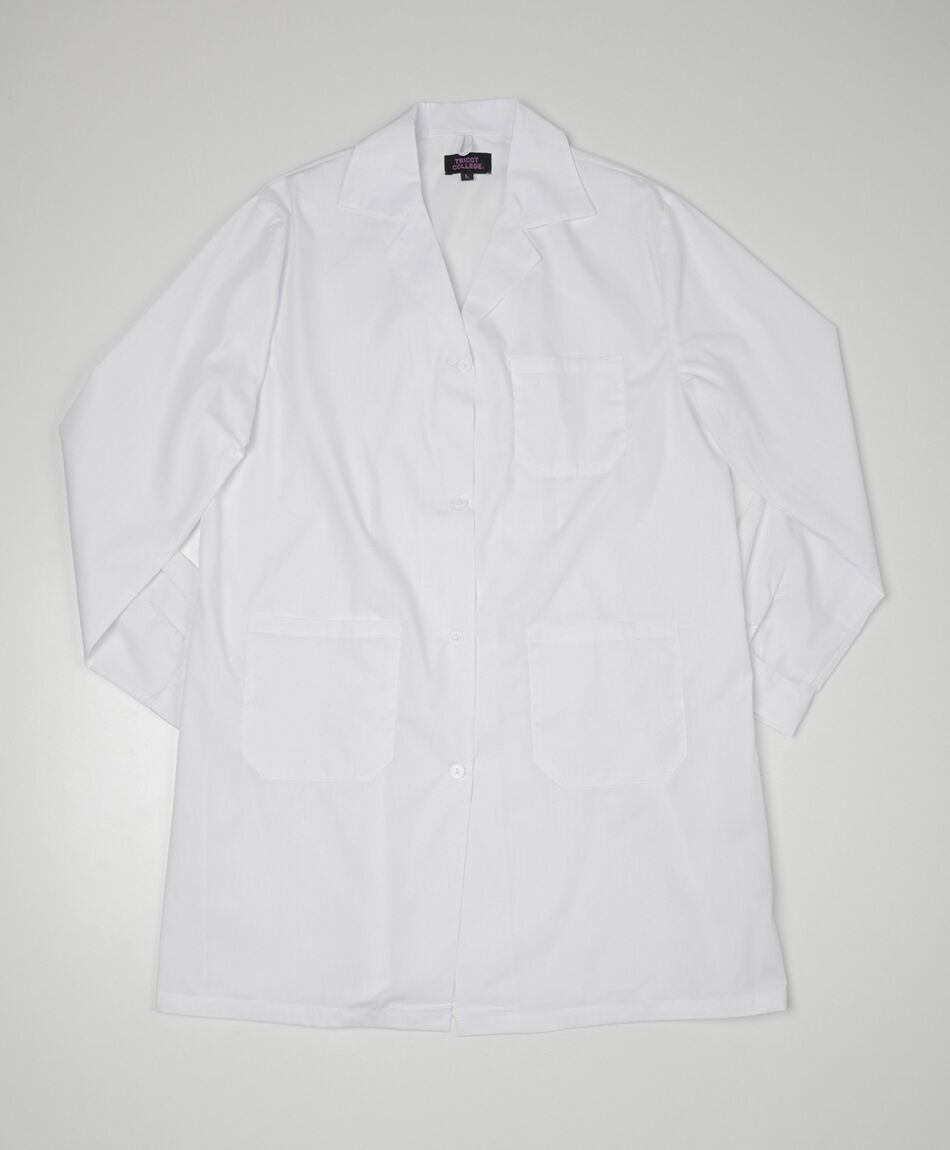 Delantal escolar blanco