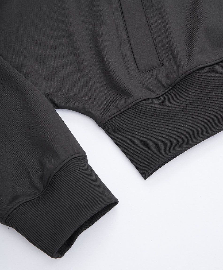 Buzo deportivo mujer crop black