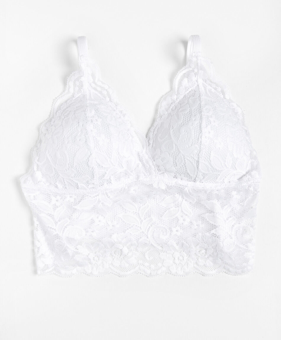 Bralette mujer espalda acanalada