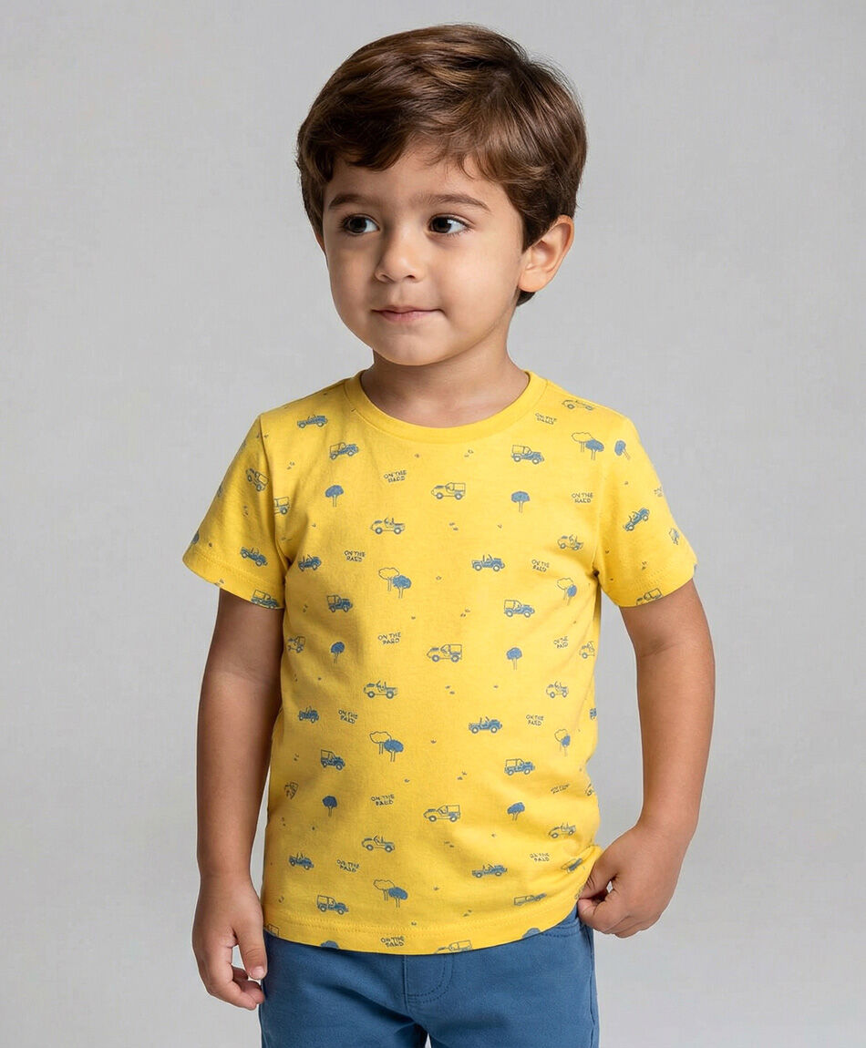 Remera beb&eacute; autitos