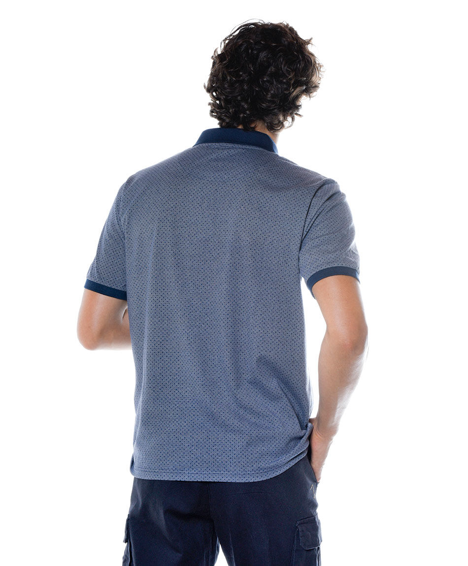 Polera cuello polo
