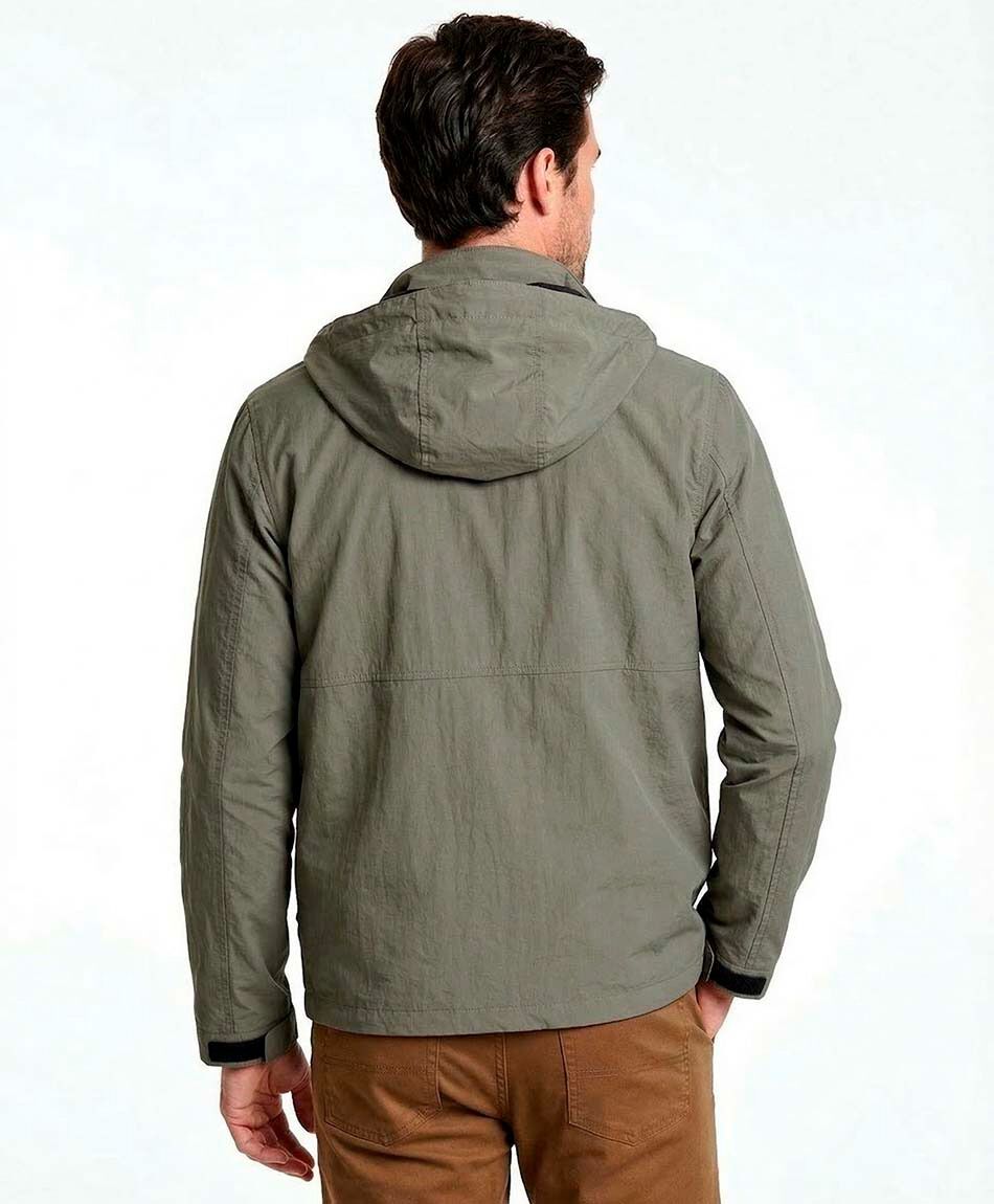 Cortaviento hombre con gorro