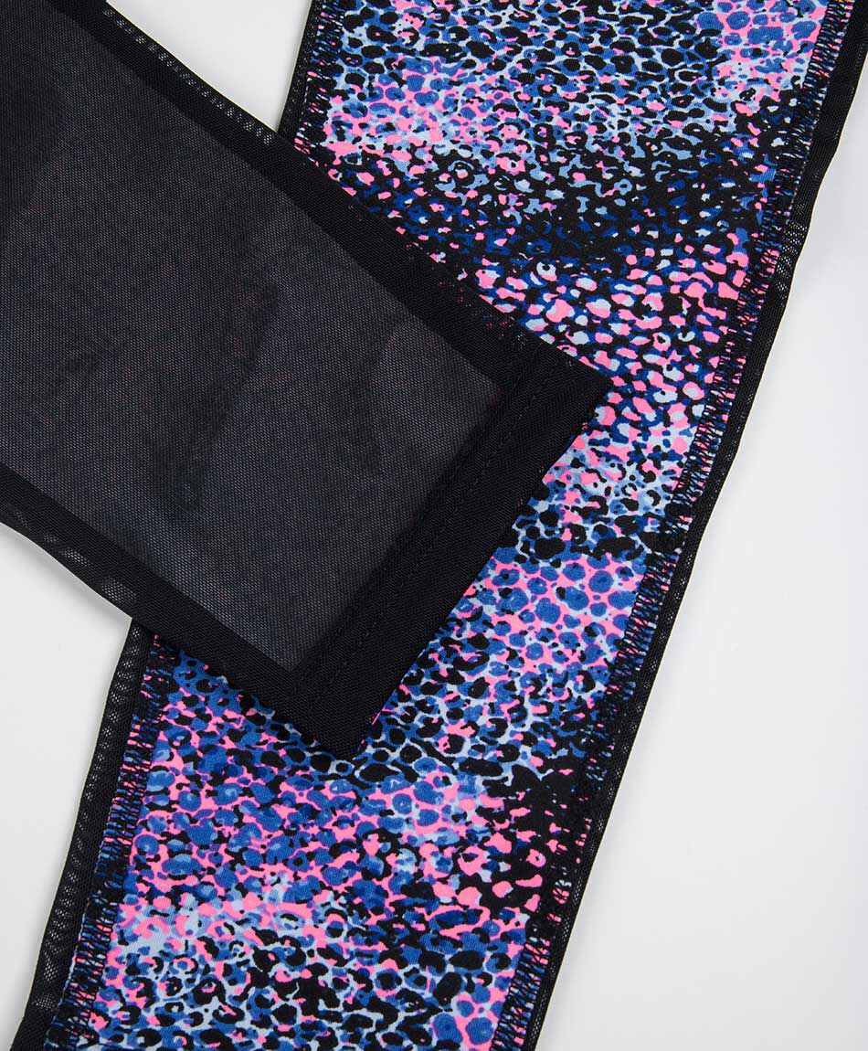 Calza deportiva mujer print malla