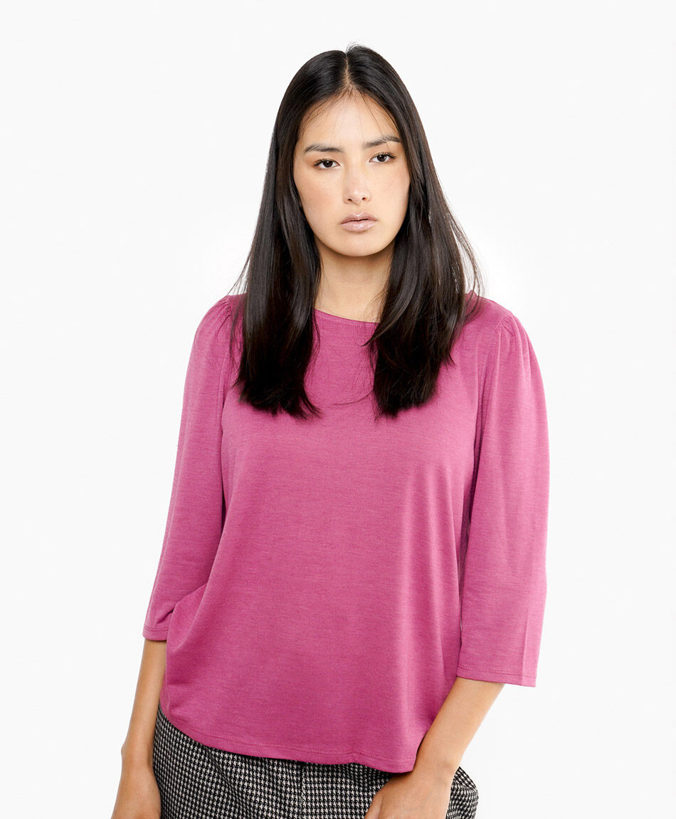 Remera mujer lanosa melagne