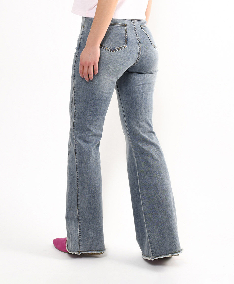 Jeans mujer cortes wide